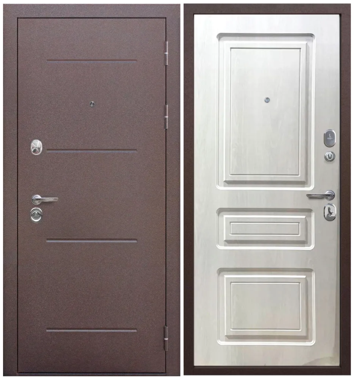 9 см Толстяк Медный антик / Белый Ясень