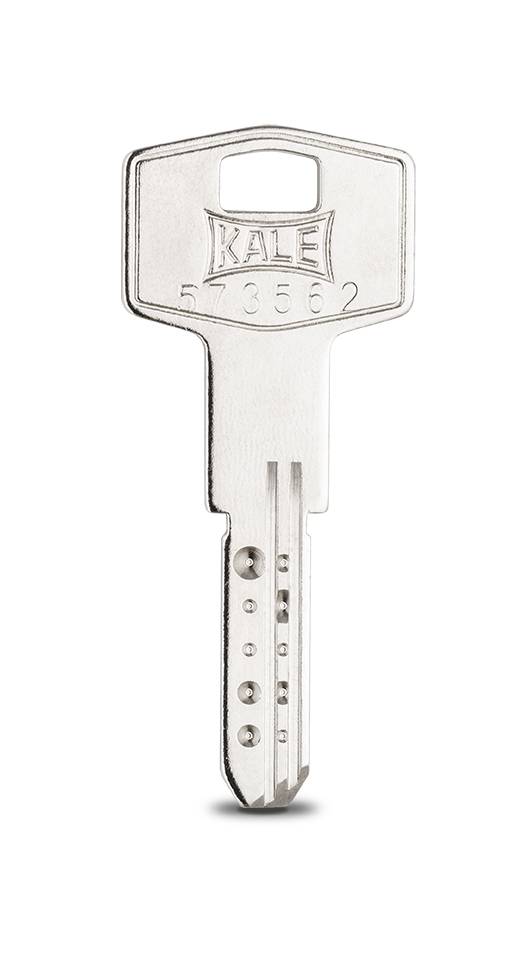 Цилиндровый Kale kilit (Кале килит) механизм 164 BN/68 (26+10+32) mm никель 5 кл. 