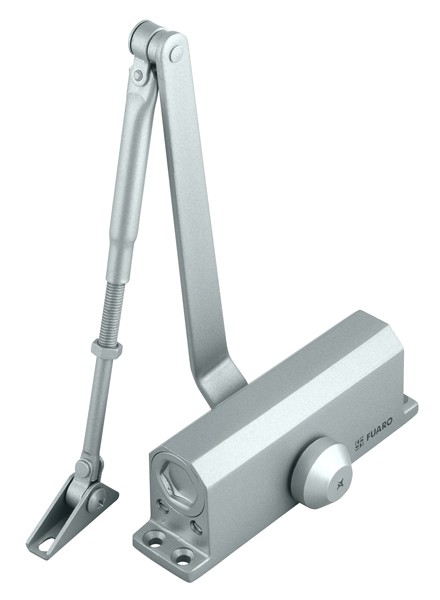 Доводчик Fuaro (Фуаро) дверной DC20-3 (DC-203) AL до 65 кг (алюминий) 