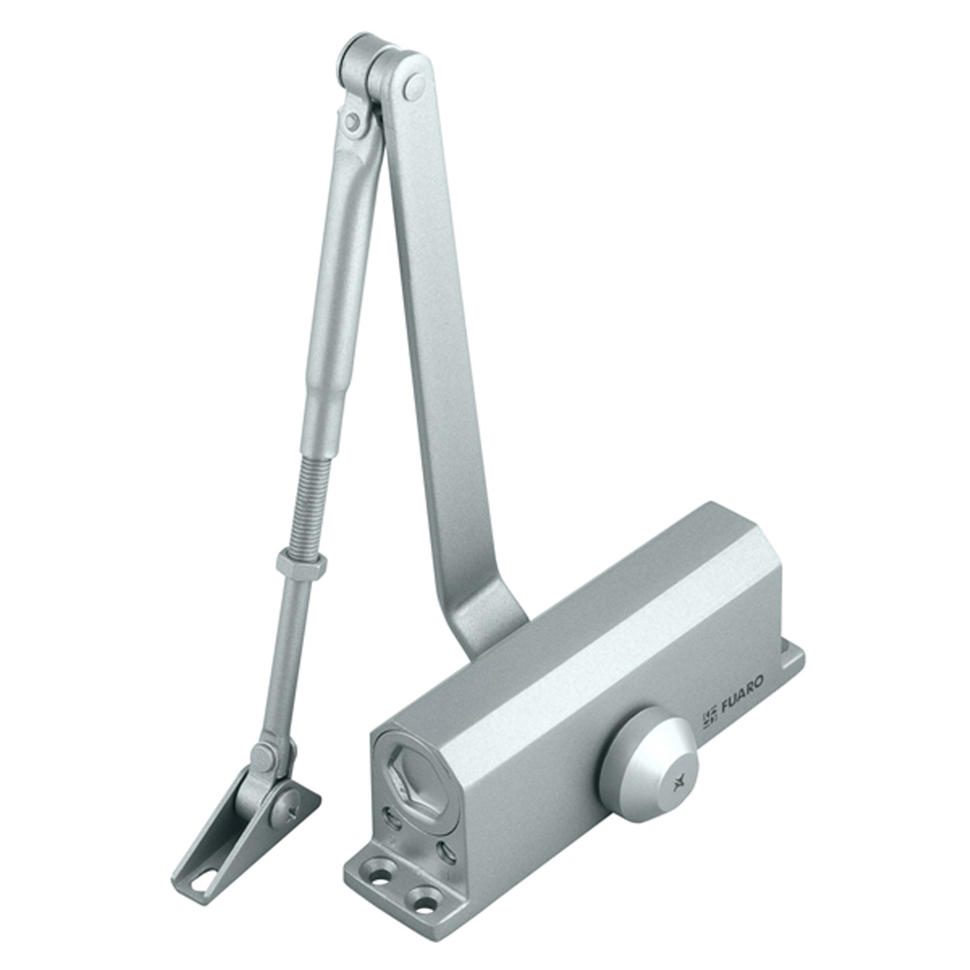 Доводчик Fuaro (Фуаро) дверной DC20-4 (DC-204) AL до 85 кг (алюминий) 