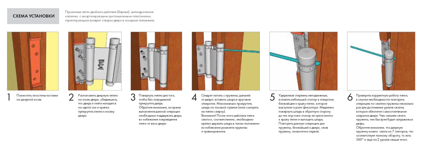Петля Armadillo (Армадилло) пружинная Aldeghi ALH.125.5 SG мат. золото 