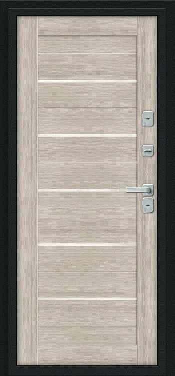 Thermo Техно Декор Букле черное/Cappuccino Veralinga