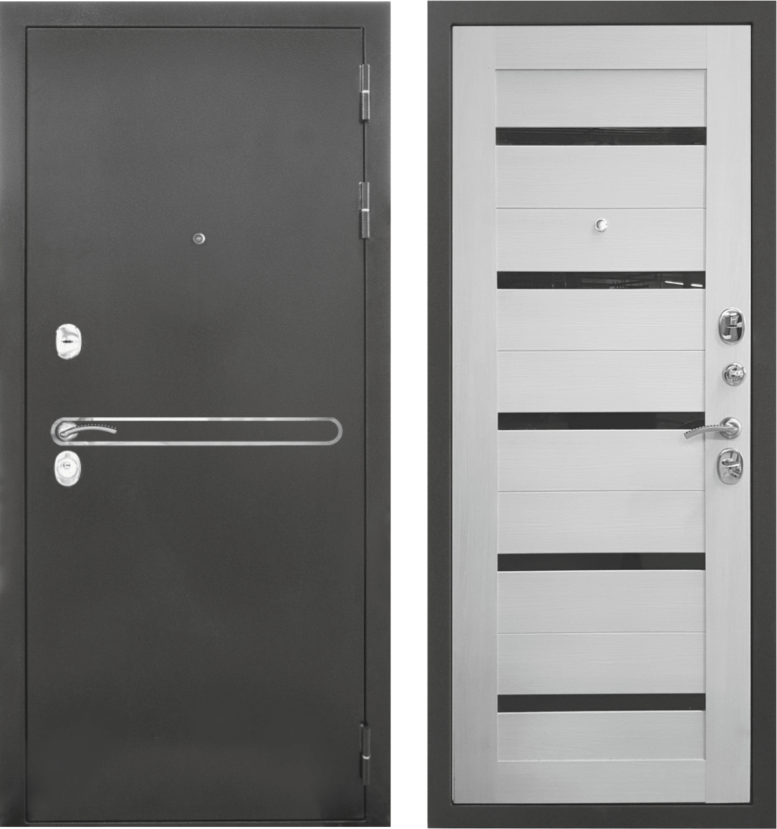 Тайгер Стодесятка Трио Царга / Антик серебро - эшвайт