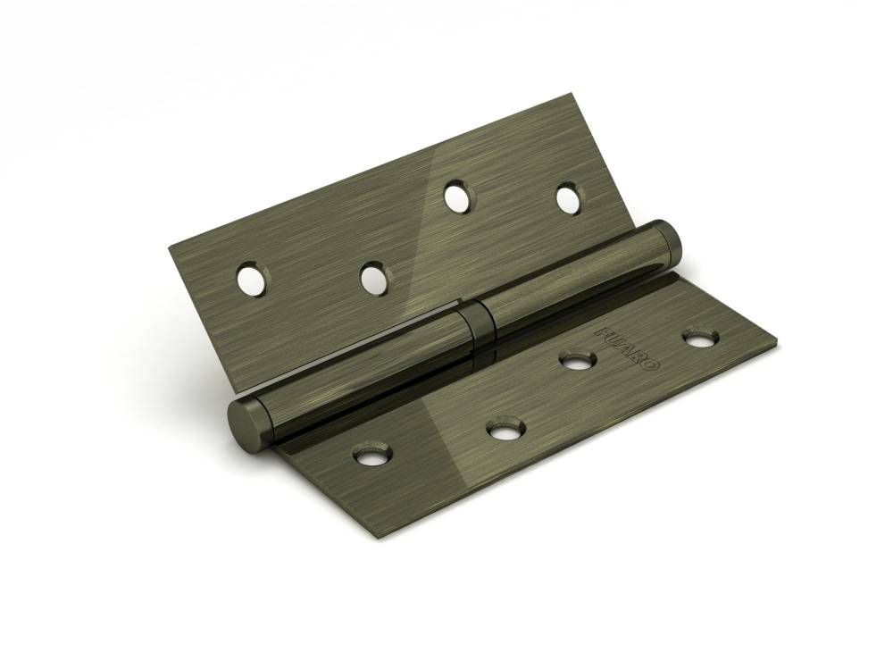 Петля Fuaro (Фуаро) съемная IN4430SR-BL AB правая (413/BL-4 100x75x2,5) бронза БЛИСТЕР 