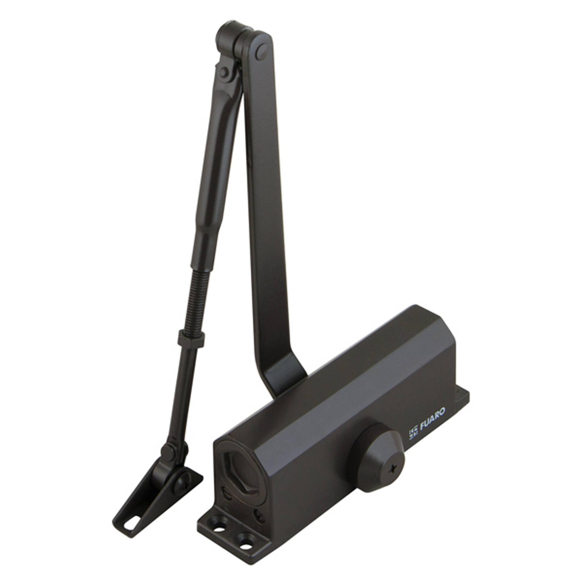 Доводчик Fuaro (Фуаро) дверной DC20-4 (DC-204) BR до 85 кг (коричневый) 