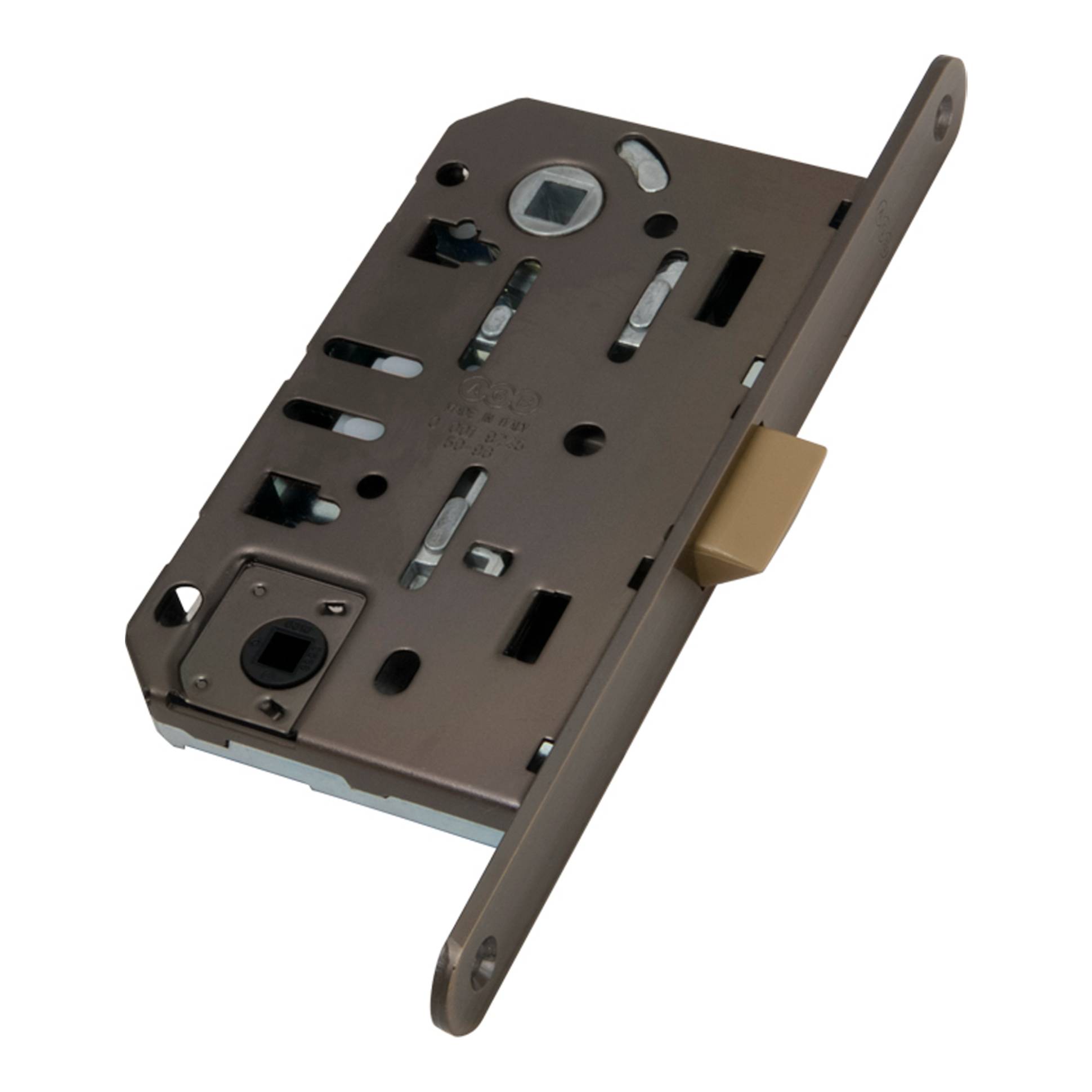 B01102.50.12.567 AGB (АГБ) Защелка врезная WC (антич. бронза) MEDIANA EV. (инд.упак+B01000.13) 