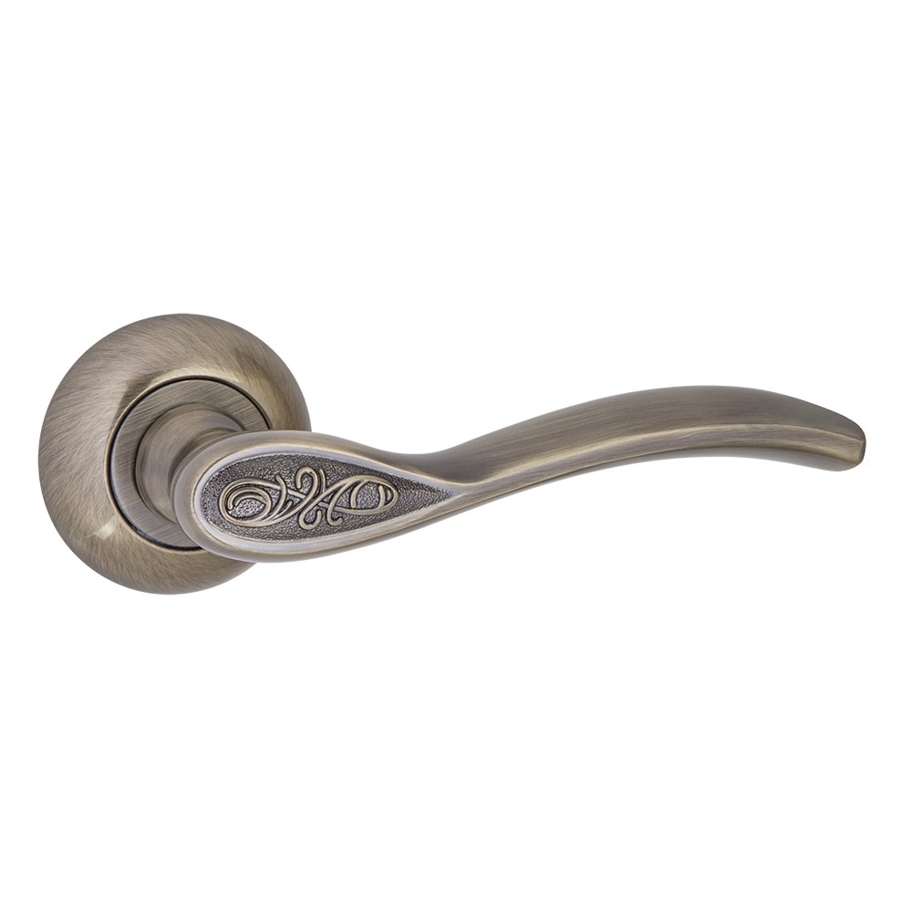 Ручка Ajax (Аякс) раздельная R.JR54.SILVA (SILVA JR) ABG-6 зелёная бронза 