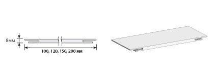 Добор Телескоп 2070*200*8 