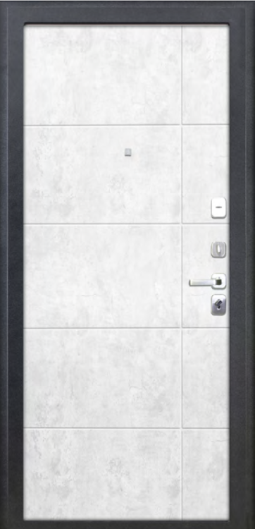 Тайгер КВАДРО / Антик Серебро - бетон снежный